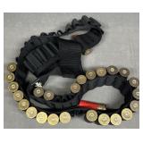 26 rnds Mixed 12ga Shotshells w/ Nylon Bandoleer