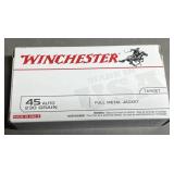 50 rnds Winchester .45 Auto Ammo