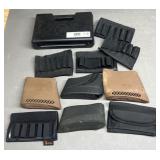 Springfield Case, Recoil Pads, Nylon Bandoleers