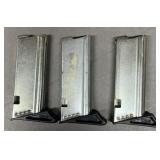 3 - Lorcin L22 .22LR 9 rnd Stainless Magazines