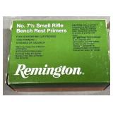 1000 Remington No. 7 1/2 BR Small Rifle Primers