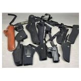 Kydex, Nylon, Leather Holsters