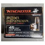 16 rnds Winchester PDX1 .45 Colt Ammo