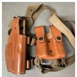 Nice Brown Leather Shoulder Holster