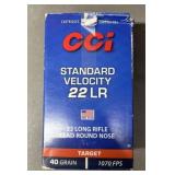 400 rnds CCI .22LR Ammo