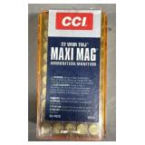 50 rnds CCI Maxi Mag .22 Magnum Ammo