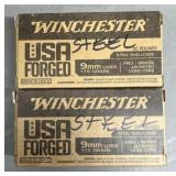 100 rnds Winchester 9mm Steel Case Ammo