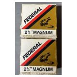 50 rnds Federal 20ga 2 3/4" Mag Shotshells