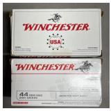 100 rnds Winchester .44 Magnum Ammo