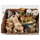 Lg Group of Novelty Items & Ceramic Figurines