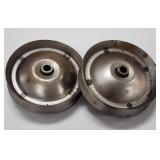 Pair of NOS Unpainted Pedal Tractor Front Disc Rim
