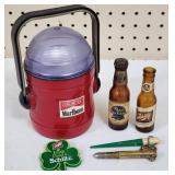 Marlboro Light, PBR & Schlitz Miniature Bottles,