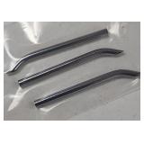 Custom Chrome Smoke Stacks for 1/16 Tractors x3