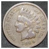 1909 Indian Head Cent, Better Date