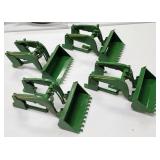ERTL 1/16 John Deere Plastic Loader Buckets