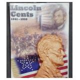 Partial Lincoln Wheat Penny Album
