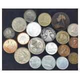 20 World Coins Antique to Modern Nice Lot