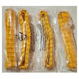 ERTL 1/16 Industrial Yellow Metal Crawler Tracks