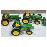 ERTL 1/16 John Deere 6410 Utility Tractors x3