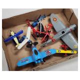Group of Airplane & Helicopter Toys & Models