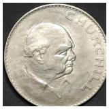 1965 Winston Churchill Commemorative Crown BU
