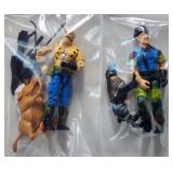GI Joe ARAH Gnawgahyde & Mutt Figures w/ Dogs