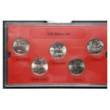 2001 Denver Statehood Quarter Set in Case