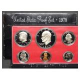 1978 US Mint Proof Set w/ Ike Dollar