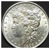 1896 Morgan Silver Dollar Gem BU