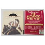 Two Western Theme Coffee Table Books
