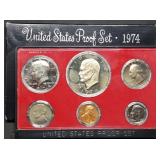1974 US Mint Proof Set w/ Ike Dollar