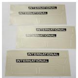 3 International Pedal Tractor Decal Sets Ertl