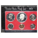 1973 US Mint Proof Set w/ Ike Dollar