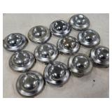 12 Pedal Tractor Double Dome Hubcaps ERTL Eska