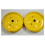 Pair of John Deere Pedal Tractor Front Disc Rims