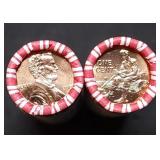 2009 Lincoln Bicentennial Penny 2 Gem BU Rolls