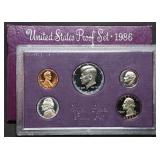 1986 US Mint Proof Set MIB