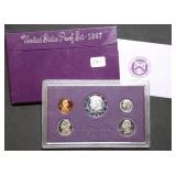 1987 US Mint Proof Set MIB
