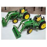 ERTL 1/16 John Deere 6410 Utility Tractors x2