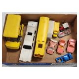 Group of Diecast Toy Cars by Majorette, etc.