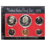 1974 US Mint Proof Set w/ Ike Dollar