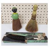 Black Americana Whisk Broom, Lint Brush, etc.