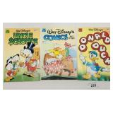 3 Walt Disney Comic Books