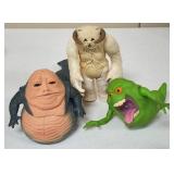 Star Wars Jabba the Hutt & Hoth Wampa Figures