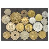 20 World Coins Antique to Modern Nice Lot