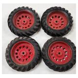 ERTL 1/16 IH Farmall Tractor Tires x4