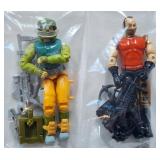 GI Joe Overlord & Captain Grid Iron Action Figures