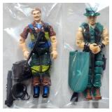 GI Joe Muskrat & Footloose Action Figures