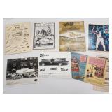 Batmobile & American Van Lines 8x10s, Toy Catalogs