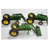 ERTL 1/16 John Deere 2440 Utility Tractors x3